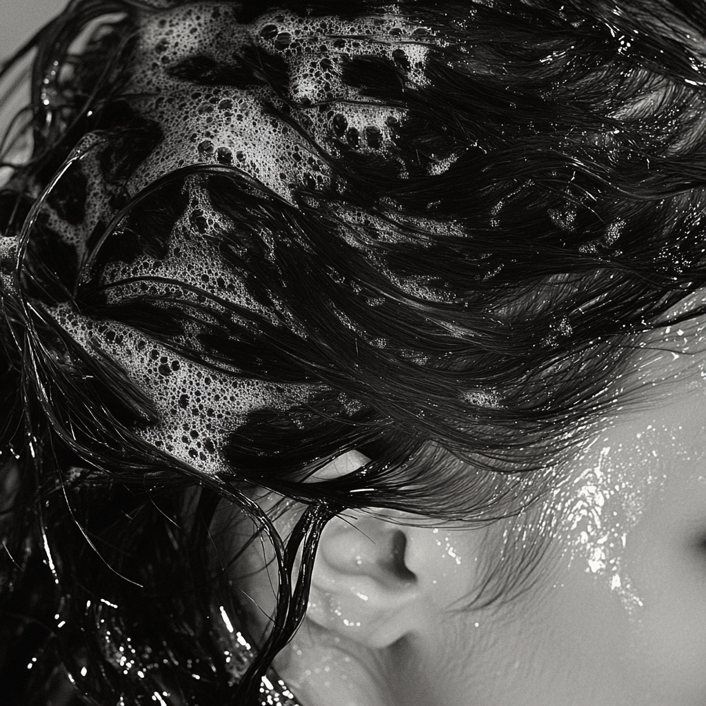 שמפו לשיער שעבר החלקה